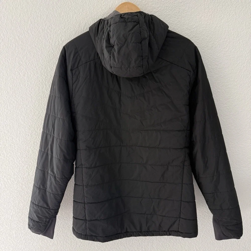 Eddie Bauer First Ascent Mens Ignitelite Reversible Jacket S Black Puffer